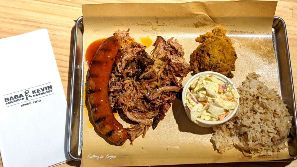 Baba Kevin full platter pork sausage