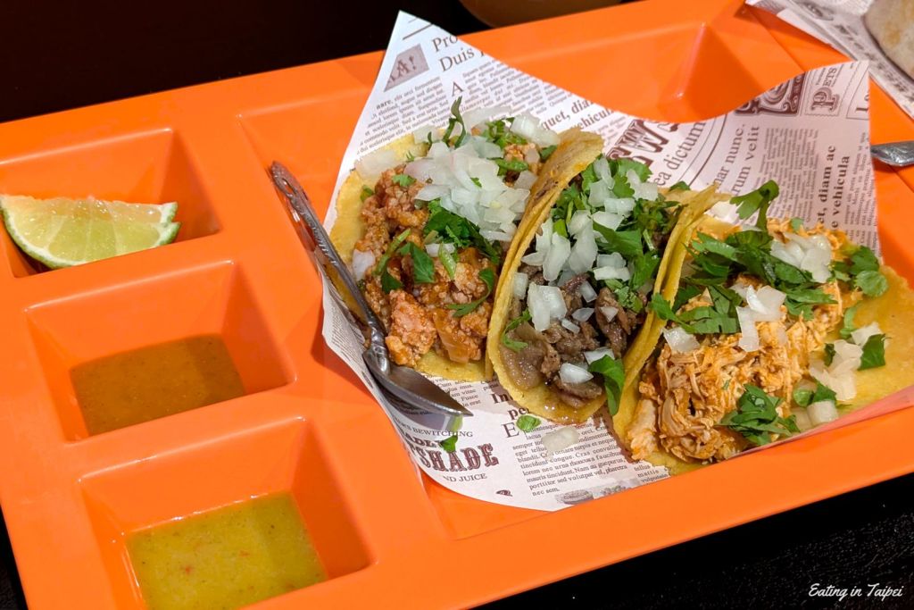 Chilangos Mexican taco combo