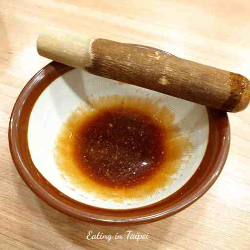 Katsu Pork Cutlet sauce grinder