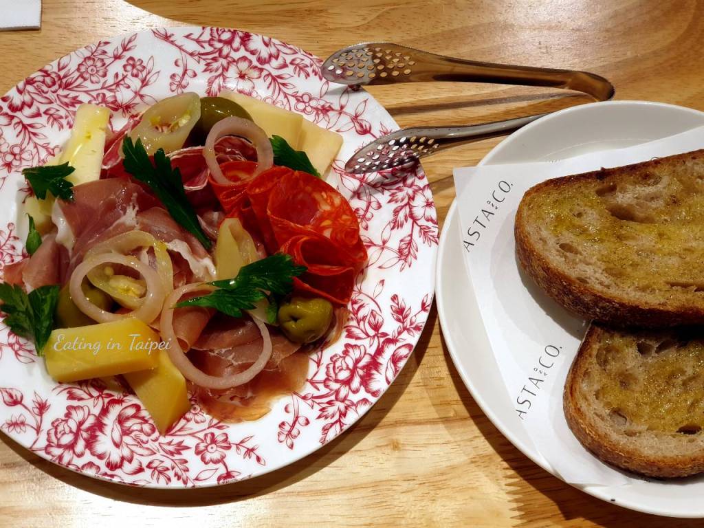 The artisanal charcuterie plate $480 - good variety, but I'd try something else next time.